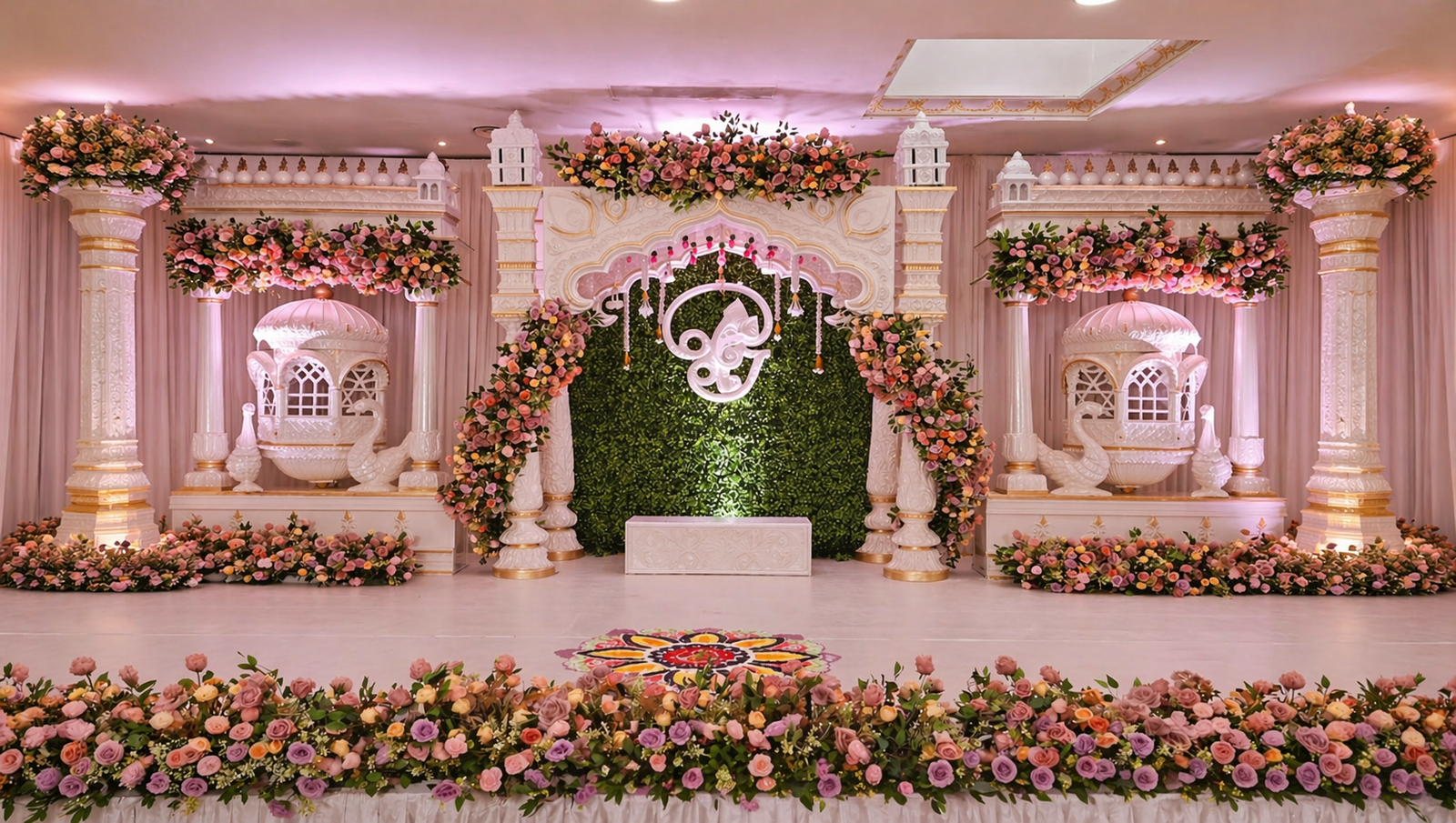 Marriage Stage Decoration Karaikudi